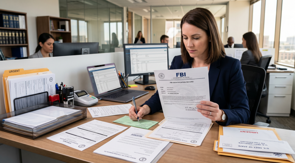 How Fast FBI Apostille Handle State Apostilles for FBI Background Checks