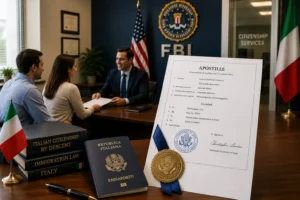 FBI Apostille for Italian Citizenship by Descent
