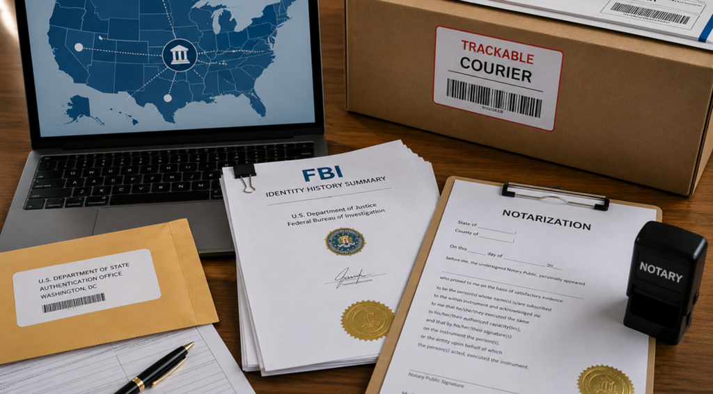 Notarization Requirements for Accompanying Documents
